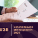 generic resume