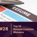 resume common mistakes