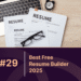 best free resume builder 2025