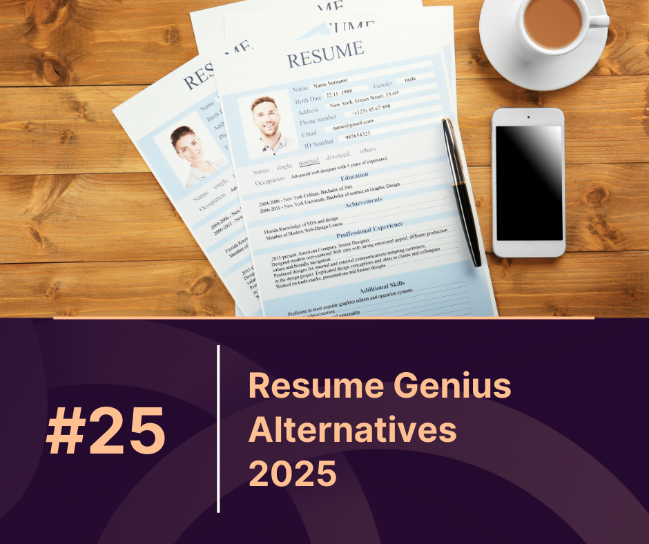Top 10 Resume Genius Alternatives to Build a Standout Resume in 2025
