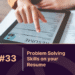 problem solving skills on your resume