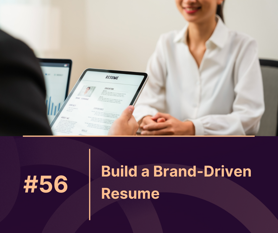Building a Brand-Driven Resume Using MaxProfile Templates