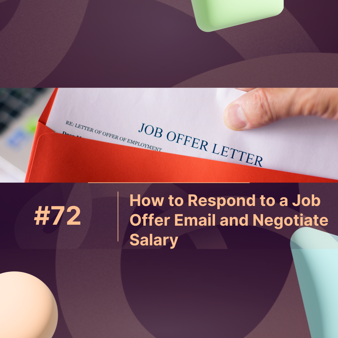 How to Respond to a Job Offer Email and Negotiate Salary