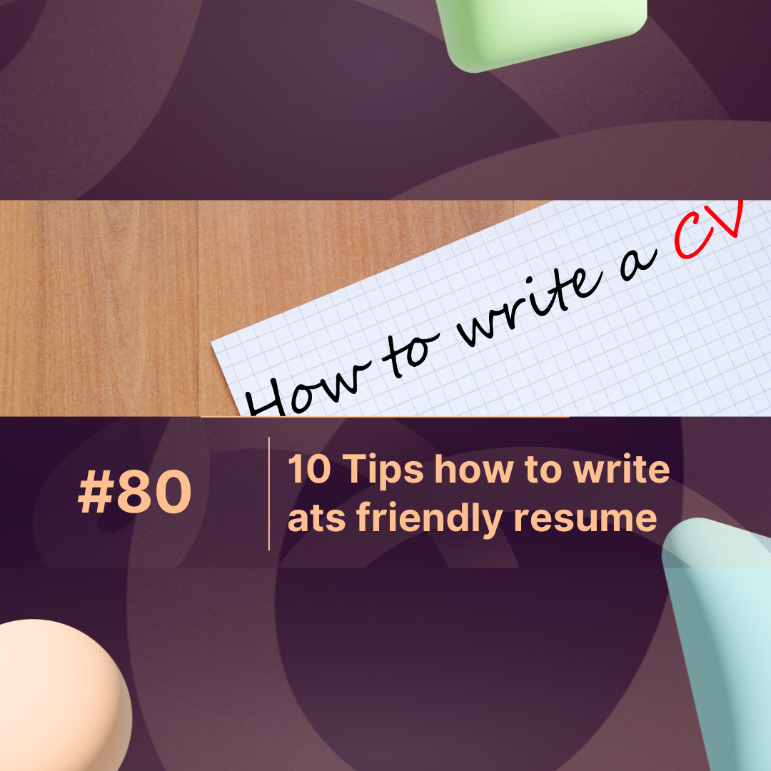 10 Tips how to write ats friendly resume with AI (Plus a Free Checklist)